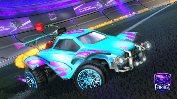 A Rocket League car design from racer_lama