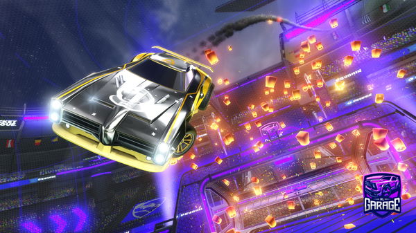 A Rocket League car design from xEMIRUJx