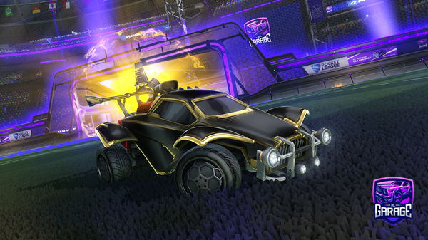 A Rocket League car design from jupjup100