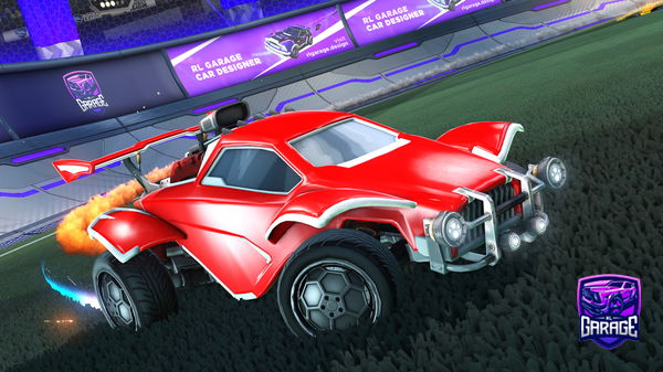 A Rocket League car design from 2K26