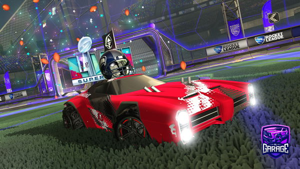 A Rocket League car design from Beanbobpoke