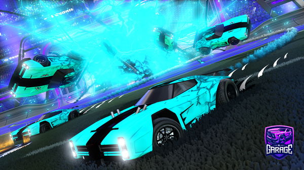 A Rocket League car design from ThatGuyDj