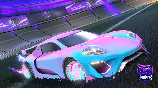 A Rocket League car design from Bilal123