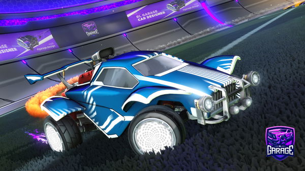 A Rocket League car design from Wiw7325