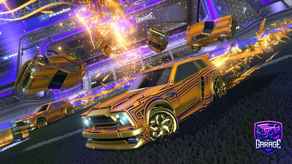 A Rocket League car design from topcuracy7