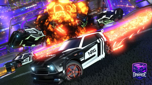 A Rocket League car design from Zestydawn