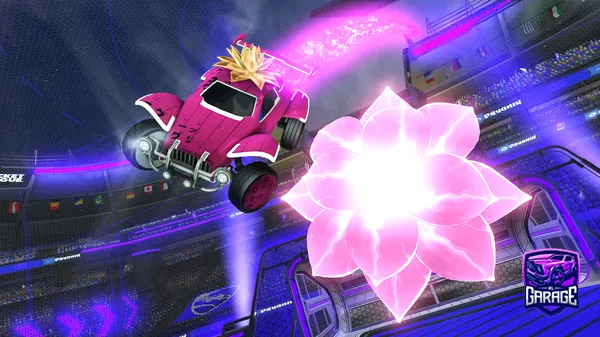 A Rocket League car design from zaddation