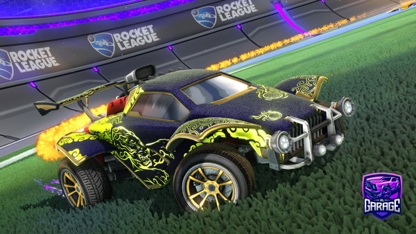 A Rocket League car design from Qubix511