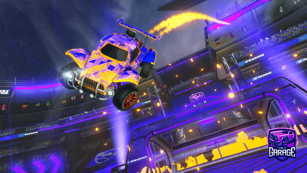 A Rocket League car design from ChasingWorm