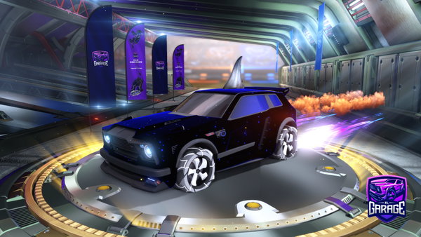 A Rocket League car design from XproH709
