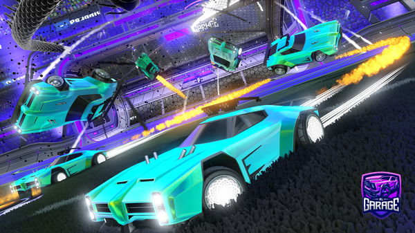 A Rocket League car design from DKonrath08