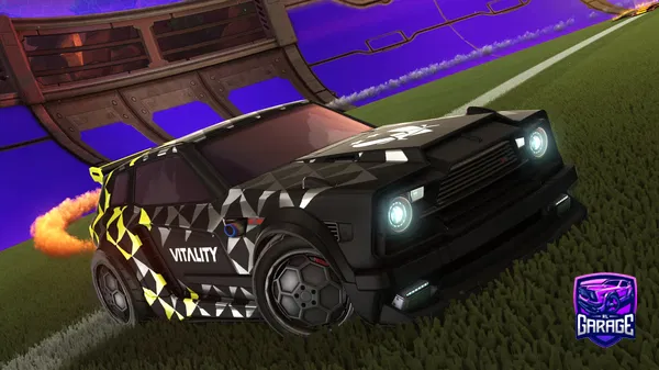 A Rocket League car design from SXTYRS