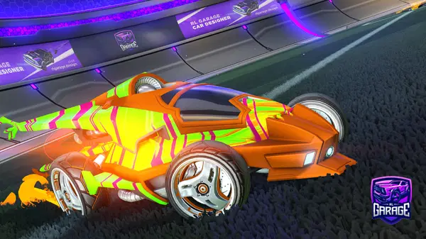 A Rocket League car design from JGolzXbox