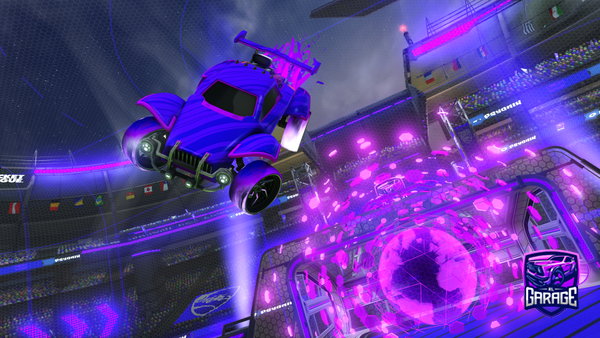 A Rocket League car design from Atuz