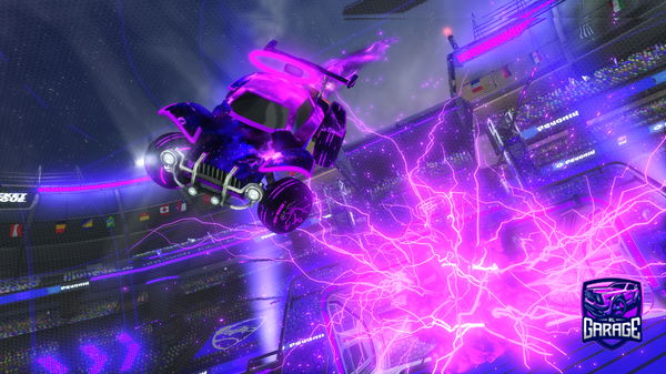 A Rocket League car design from Trinity458