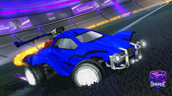 A Rocket League car design from wyfi123