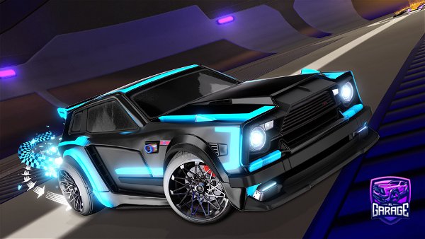 A Rocket League car design from VenomMedia