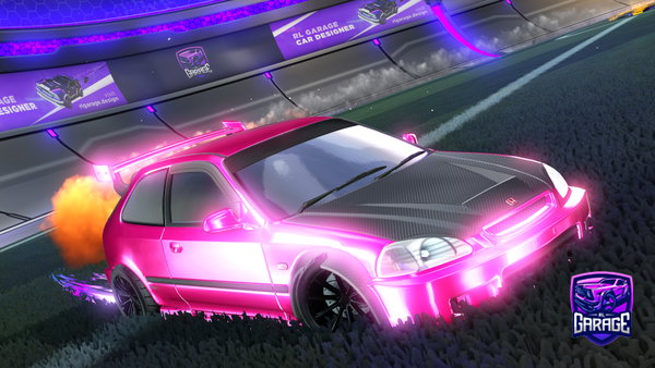 A Rocket League car design from FR0STY2508