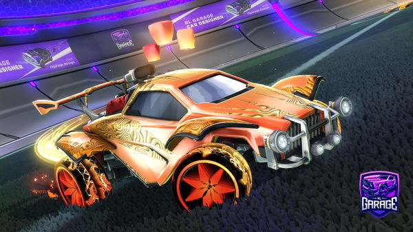 A Rocket League car design from DoggosGG