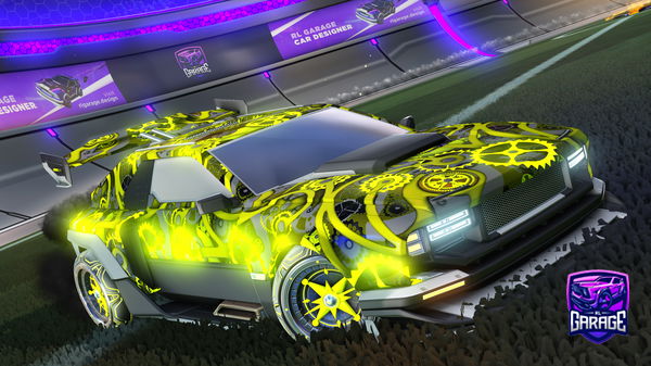 A Rocket League car design from irosario78