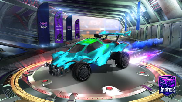 A Rocket League car design from Ugzze