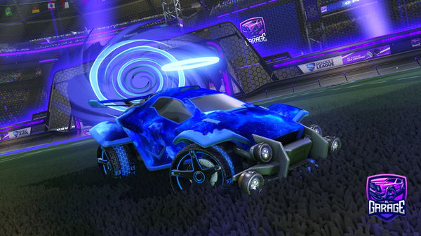 A Rocket League car design from miskkk