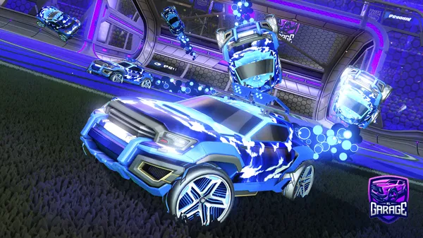 A Rocket League car design from dieguilin
