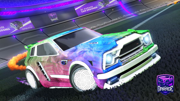 A Rocket League car design from Lol2012