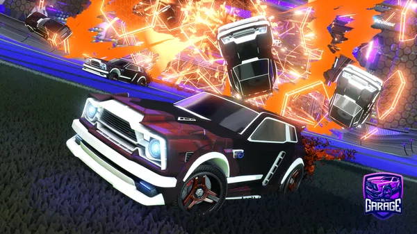 A Rocket League car design from skyllerzJumper