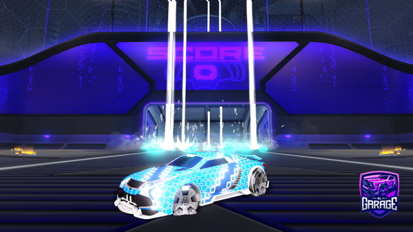 A Rocket League car design from hshw