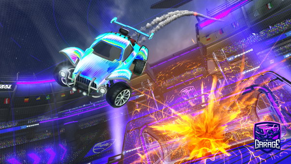A Rocket League car design from Gal350
