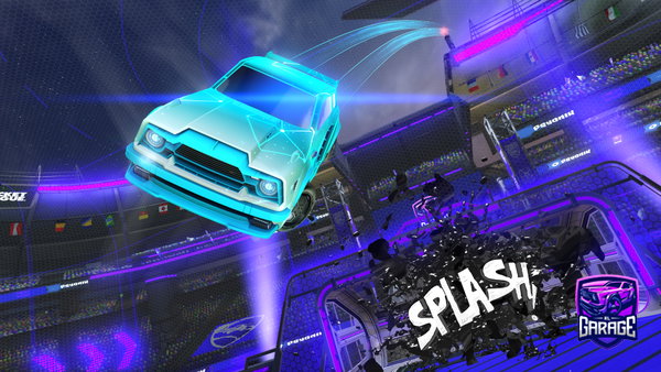 A Rocket League car design from Elinnnnnn