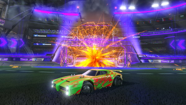 A Rocket League car design from ForeignSpork