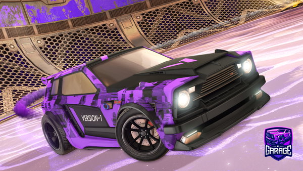 A Rocket League car design from toyalixo