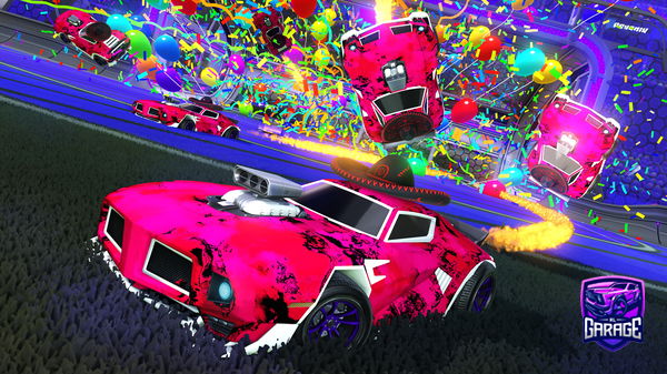 A Rocket League car design from Whitty2011