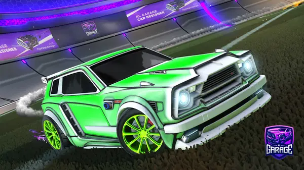 A Rocket League car design from Joel_feb