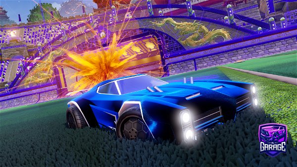 A Rocket League car design from Amgoldplayer