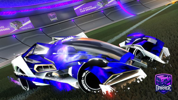 A Rocket League car design from HamGod