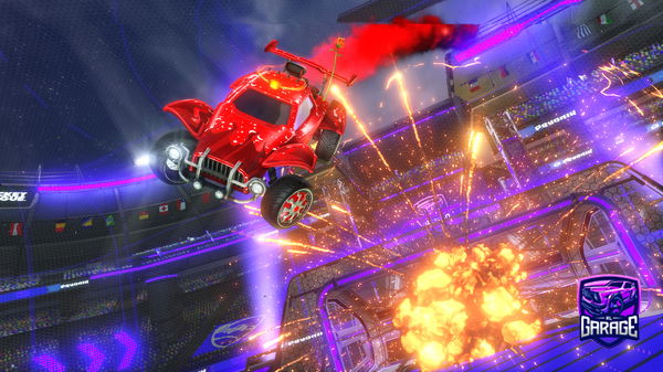 A Rocket League car design from Zenais