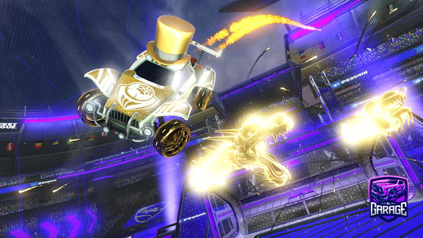 A Rocket League car design from MQstylez