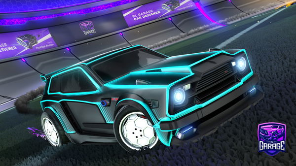 A Rocket League car design from Dafcy