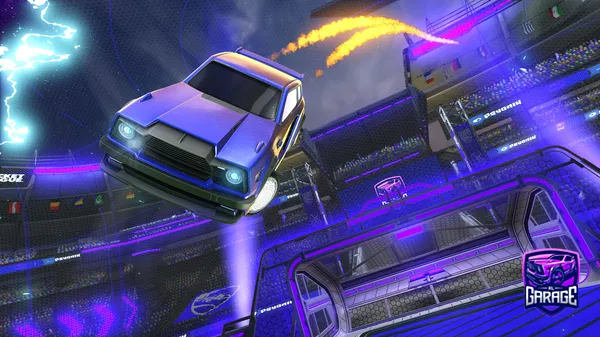 A Rocket League car design from SIFFRIN