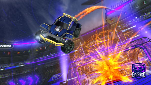 A Rocket League car design from Jvnket