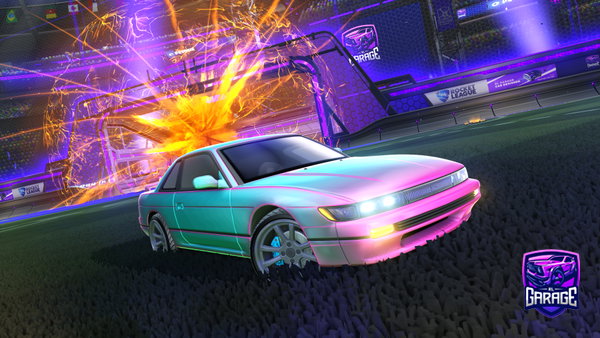 A Rocket League car design from jwb55