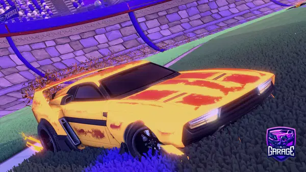 A Rocket League car design from Zigzapper342