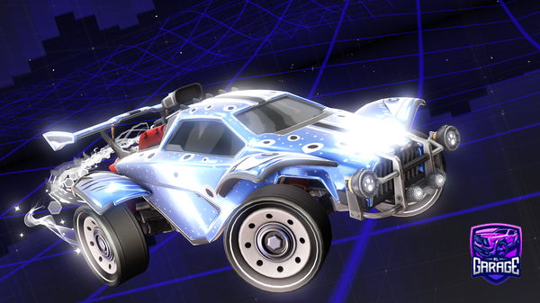 A Rocket League car design from ChappyDaBoi3