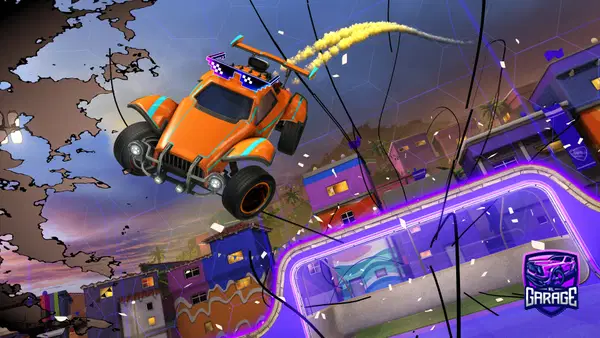 A Rocket League car design from SushiiShop