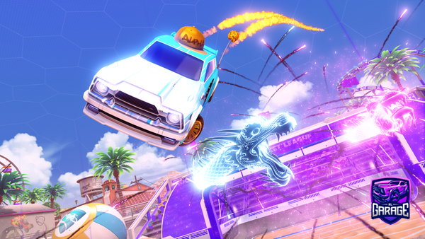 A Rocket League car design from Theopopol