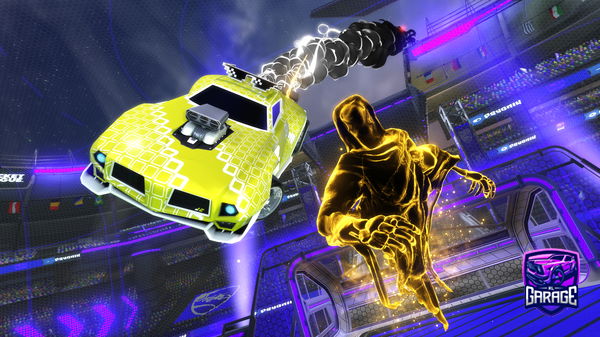 A Rocket League car design from kurwanator