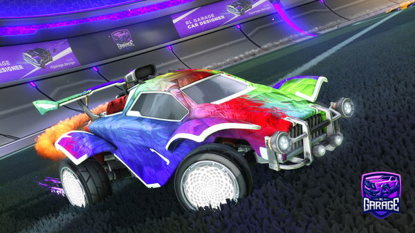 A Rocket League car design from Villads69420OnPSN